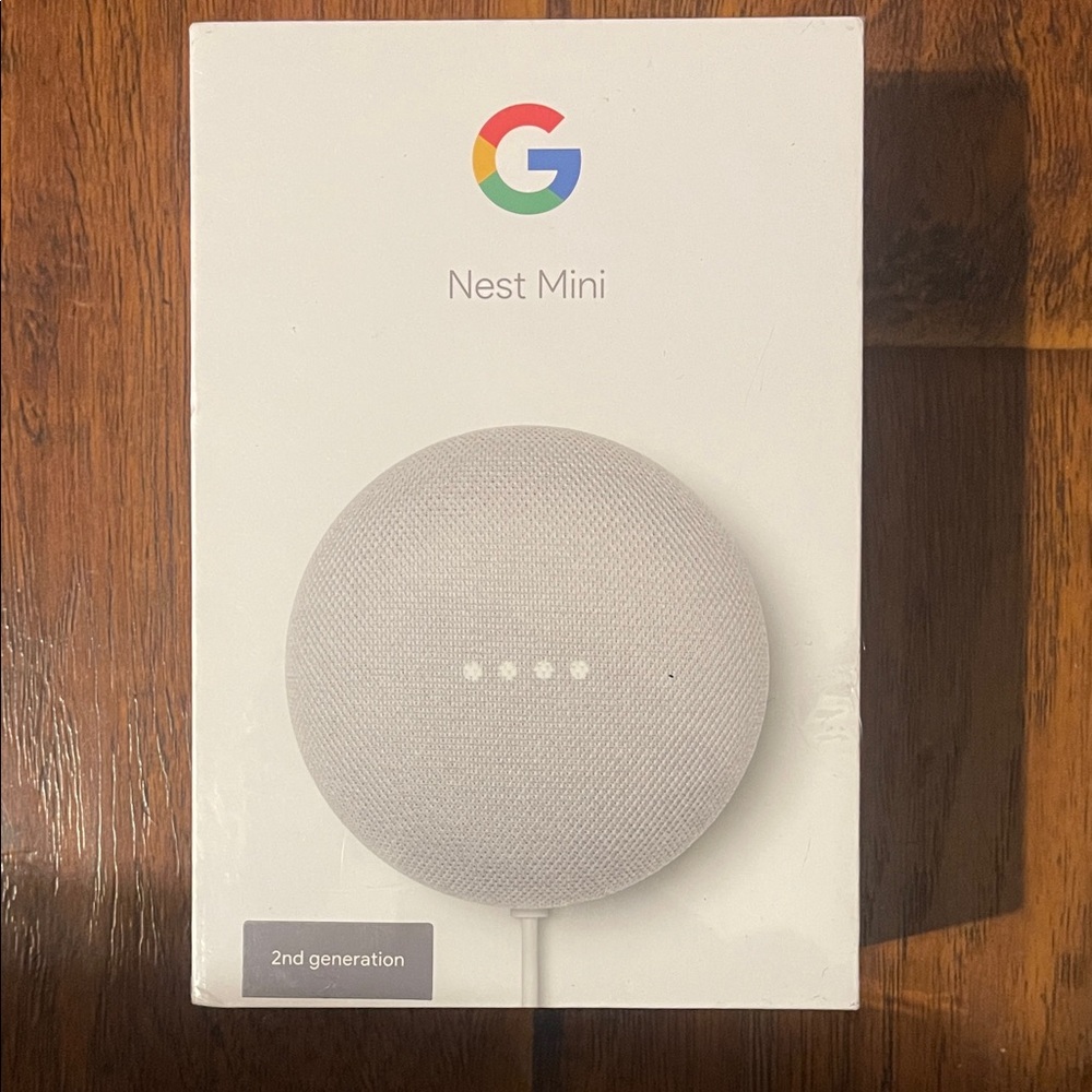 SOLD-
Google Nest Mini 2nd Generation - White